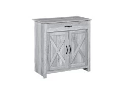 Buffet 2 Portes ELOÏSE Gris Clair