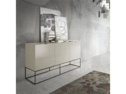 Buffet Laqué Structure Acier -Magasin de meubles de restaurant buffet 21305873