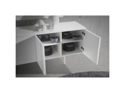 Buffet Laqué Et Détails Acier Chromé Pieds Acier Chromé 13 Buffet Laqué Et Détails Acier Chromé Pieds Acier Chromé -Magasin de meubles de restaurant buffet 21305935