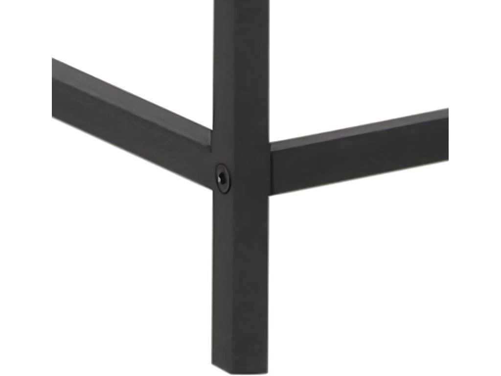 Sea Vitrine A, 2 Portes Vitrées Et 4 Tablettes De Rangement, Noir. 6 Sea Vitrine A, 2 Portes Vitrées Et 4 Tablettes De Rangement, Noir. – Image 4