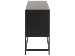 Newcastle Buffet L125 Avec 3 Portes Grillagées En Métal Noir. 16 Newcastle Buffet L125 Avec 3 Portes Grillagées En Métal Noir. -Magasin de meubles de restaurant buffet 22047561