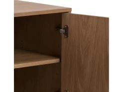 Brighton Buffet à Chevrons Avec 3 Portes, Imitation Chêne. -Magasin de meubles de restaurant buffet 22047585