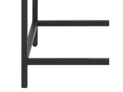 Sea Armoire Vitrine Avec 2 Portes Vitrées, Noir. -Magasin de meubles de restaurant buffet 22047617