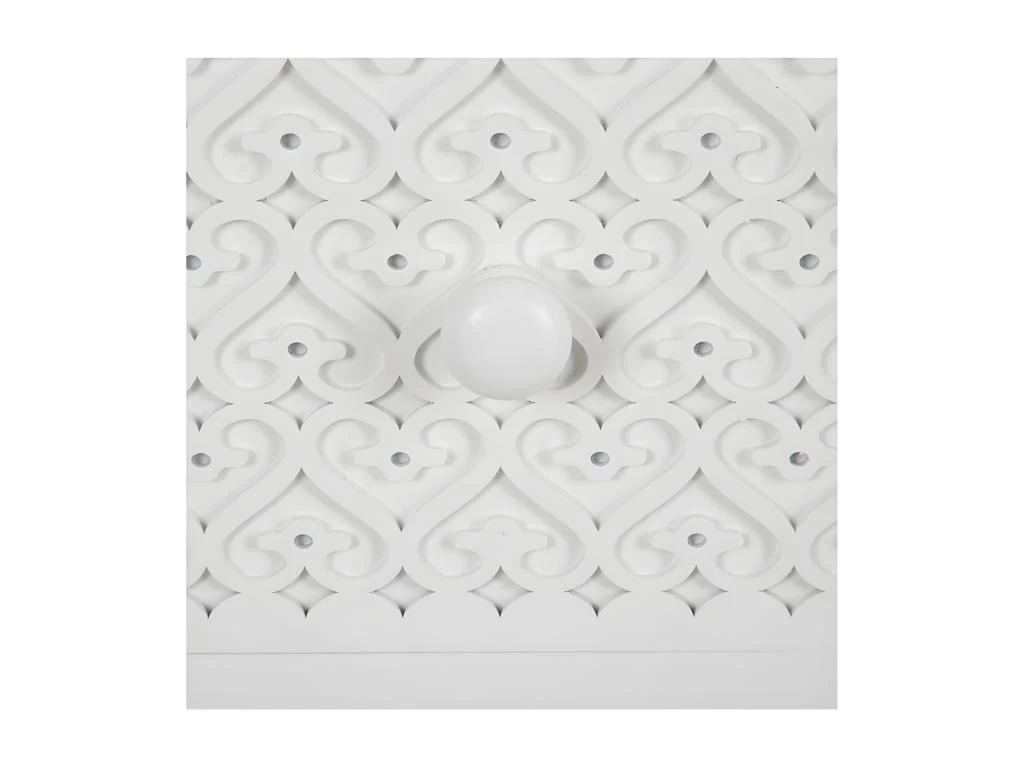 Dos De Canapé 8 Tiroirs Blanc/Bois - AROHA 6 Dos De Canapé 8 Tiroirs Blanc/Bois - AROHA – Image 4