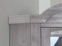 New Mexico Armoire D'angle Mexico Avec 1 Porte Vitrée Et 2 Tiroirs, En Gris. 12 New Mexico Armoire D'angle Mexico Avec 1 Porte Vitrée Et 2 Tiroirs, En Gris. -Magasin de meubles de restaurant buffet 22149913