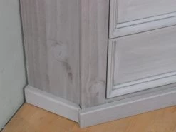 New Mexico Armoire D'angle Mexico Avec 1 Porte Vitrée Et 2 Tiroirs, En Gris. 13 New Mexico Armoire D'angle Mexico Avec 1 Porte Vitrée Et 2 Tiroirs, En Gris. -Magasin de meubles de restaurant buffet 22149915