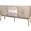 SOFIA Buffet 2 Portes 3 Tiroirs - Bois Avec Motif - L 150 X P 40 X H 80 Cm -Magasin de meubles de restaurant buffet 22415717