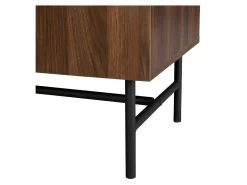 Buffet- Bois Et Métal - 4 Portes 3 Tiroirs - LODGE - L 195 X P 39,5 X H 75 Cm -Magasin de meubles de restaurant buffet 22799433