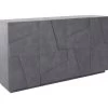 Placard Dlanzar, Buffet De Cuisine à 4 Portes, Buffet De Salon, 100% Made In Italy, Cm 162x44h86, Slate 1 Placard Dlanzar, Buffet De Cuisine à 4 Portes, Buffet De Salon, 100% Made In Italy, Cm 162x44h86, Slate -Magasin de meubles de restaurant buffet 22847781
