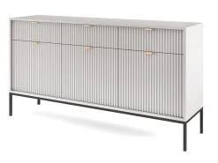 Buffet Avec 3 Portes Et 3 Tiroirs - Gris - LIOUBA De Pascal MORABITO -Magasin de meubles de restaurant buffet 578787