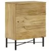 Buffet Bahut Armoire Console Meuble De Rangement Bois De Manguier Massif 75 Cm 4402234 -Magasin de meubles de restaurant buffet 8933907