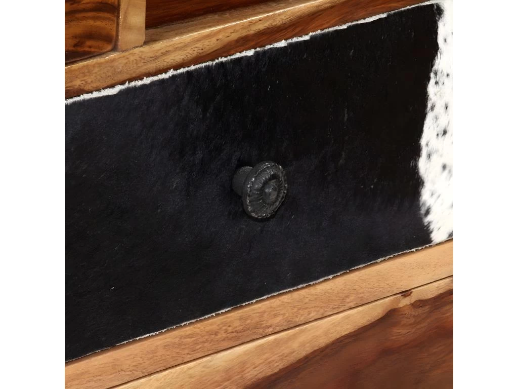 Buffet Bahut Armoire Console Meuble De Rangement Bois Massif De Sesham 115 Cm 4402100 5 Buffet Bahut Armoire Console Meuble De Rangement Bois Massif De Sesham 115 Cm 4402100 – Image 3