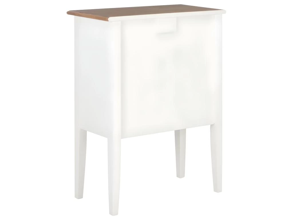 Buffet Bahut Armoire Console Meuble De Rangement Blanc 80 Cm Bois Massif 4402224 6 Buffet Bahut Armoire Console Meuble De Rangement Blanc 80 Cm Bois Massif 4402224 – Image 4