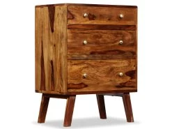 Buffet Bahut Armoire Console Meuble De Rangement Latérale Bois Massif 76 Cm 4402065 -Magasin de meubles de restaurant buffet 8934141