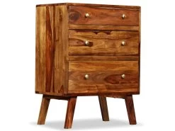 Buffet Bahut Armoire Console Meuble De Rangement Latérale Bois Massif 76 Cm 4402065 -Magasin de meubles de restaurant buffet 8934143