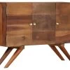 Buffet Bahut Armoire Console Meuble De Rangement Bois Recyclé Massif 110 Cm Marron 4402286 -Magasin de meubles de restaurant buffet 8934145