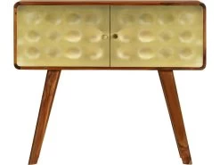 Buffet Bahut Armoire Console Meuble De Rangement Bois De Sesham Solide Imprimé Doré 90 Cm 4402271 10 Buffet Bahut Armoire Console Meuble De Rangement Bois De Sesham Solide Imprimé Doré 90 Cm 4402271 -Magasin de meubles de restaurant buffet 8934205