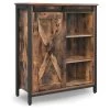 Meuble De Rangement Buffet Armoire Placard étagères Réglables Porte Coulissante Cadre En Acier Pour L'entrée Salon Bureau Cuisine Style Industriel Marron Rustique Et Noir 12_0003248 1 Meuble De Rangement Buffet Armoire Placard étagères Réglables Porte Coulissante Cadre En Acier Pour L'entrée Salon Bureau Cuisine Style Industriel Marron Rustique Et Noir 12_0003248 -Magasin de meubles de restaurant buffet 8934289