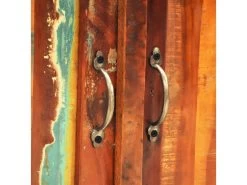 Buffet Bahut Armoire Console Meuble De Rangement Vintage Avec 2 Portes Bois Massif De Récupération 4402002 -Magasin de meubles de restaurant buffet 8934297