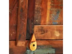 Buffet Bahut Armoire Console Meuble De Rangement Vintage Avec 2 Portes Bois Massif De Récupération 4402002 -Magasin de meubles de restaurant buffet 8934299