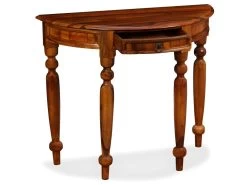 Buffet Bahut Armoire Console Meuble De Rangement Bois Solide De Sesham 90 Cm Demi-ronde 4402122 9 Buffet Bahut Armoire Console Meuble De Rangement Bois Solide De Sesham 90 Cm Demi-ronde 4402122 -Magasin de meubles de restaurant buffet 8934421