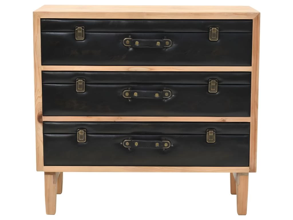 Buffet Bahut Armoire Console Meuble De Rangement à Tiroirs Bois De Sapin Massif 80 Cm 4402188 7 Buffet Bahut Armoire Console Meuble De Rangement à Tiroirs Bois De Sapin Massif 80 Cm 4402188 – Image 5