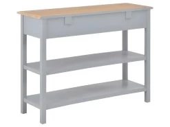 Buffet Bahut Armoire Console Meuble De Rangement Gris 110 Cm Mdf 4402250 -Magasin de meubles de restaurant buffet 8934715