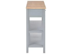 Buffet Bahut Armoire Console Meuble De Rangement Gris 110 Cm Mdf 4402250 -Magasin de meubles de restaurant buffet 8934717