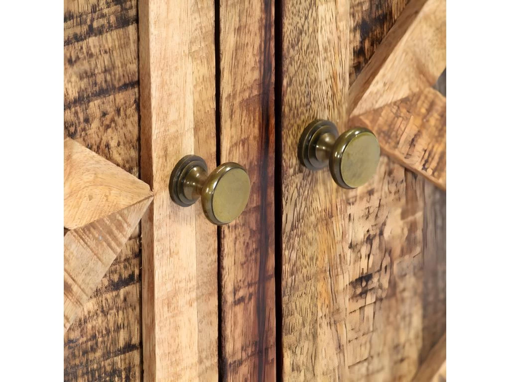 Buffet Bahut Armoire Console Meuble De Rangement Avec 4 Tiroirs 160 Cm Bois Massif De Manguier 4402155 5 Buffet Bahut Armoire Console Meuble De Rangement Avec 4 Tiroirs 160 Cm Bois Massif De Manguier 4402155 – Image 3