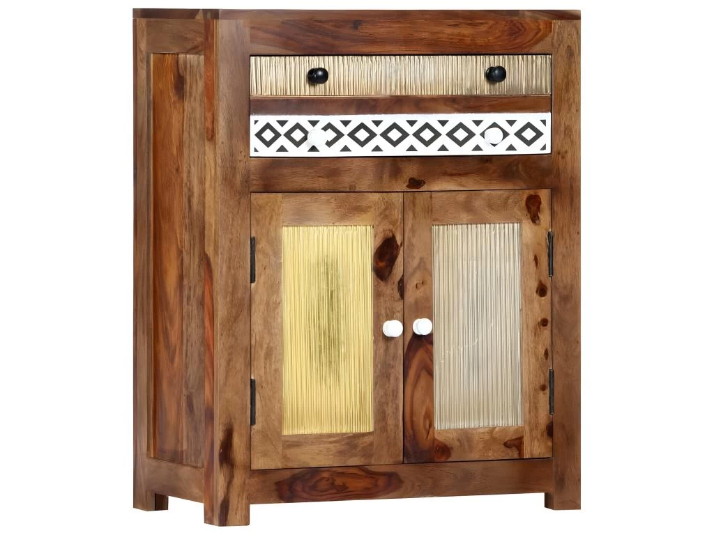 Buffet Bahut Armoire Console Meuble De Rangement Latérale 75 Cm Bois Massif 4402052 3 Buffet Bahut Armoire Console Meuble De Rangement Latérale 75 Cm Bois Massif 4402052