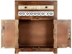 Buffet Bahut Armoire Console Meuble De Rangement Latérale 75 Cm Bois Massif 4402052 9 Buffet Bahut Armoire Console Meuble De Rangement Latérale 75 Cm Bois Massif 4402052 -Magasin de meubles de restaurant buffet 8934827
