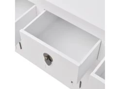 Buffet Bahut Armoire Console Meuble De Rangement En Style Chinois En Bois Massif Blanc 4402004 -Magasin de meubles de restaurant buffet 8934875