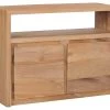 Buffet Bahut Armoire Console Meuble De Rangement 80 Cm Bois De Teck Massif 4402220 -Magasin de meubles de restaurant buffet 8935111