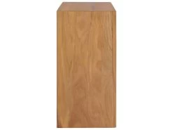 Buffet Bahut Armoire Console Meuble De Rangement 80 Cm Bois De Teck Massif 4402220 -Magasin de meubles de restaurant buffet 8935117