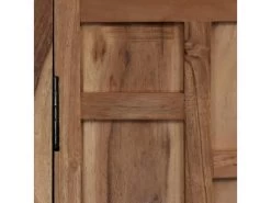 Buffet Bahut Armoire Console Meuble De Rangement Bois D'acacia Solide 76 Cm Marron 4402190 -Magasin de meubles de restaurant buffet 8935125