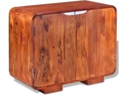 Buffet Bahut Armoire Console Meuble De Rangement Bois Massif De Sesham 75 Cm 4402016 -Magasin de meubles de restaurant buffet 8935317