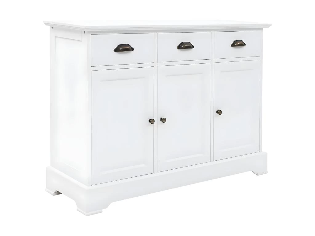Buffet Bahut Armoire Console Meuble De Rangement Avec 3 Portes Mdf Et Bois De Pin 105 Cm 4402117 3 Buffet Bahut Armoire Console Meuble De Rangement Avec 3 Portes Mdf Et Bois De Pin 105 Cm 4402117