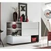 Buffet, Bahut, Enfilade KLIS Trois Portes Et Trois Niches. Coloris Blanc. Style Design. 2 Buffet, Bahut, Enfilade KLIS Trois Portes Et Trois Niches. Coloris Blanc. Style Design. -Magasin de meubles de restaurant buffet 8942321