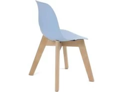 KAYELLES Lot De 2 Chaises Scandinaves Enfant JUBA (bleu) -Magasin de meubles de restaurant chaise 10026189