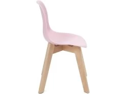 KAYELLES Lot De 2 Chaises Scandinaves Enfant JUBA (Rose) -Magasin de meubles de restaurant chaise 10026289