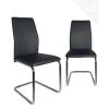KAYELLES Lot De 2 Chaises De Salle à Manger Contemporaine Design DINA (noir) 1 KAYELLES Lot De 2 Chaises De Salle à Manger Contemporaine Design DINA (noir) -Magasin de meubles de restaurant chaise 10026621