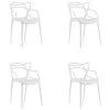KATOI - Lot De 4 Chaises En PP Style Moderne - 82.5x55x54 Cm - Chaise De Salle à Manger 1 KATOI - Lot De 4 Chaises En PP Style Moderne - 82.5x55x54 Cm - Chaise De Salle à Manger -Magasin de meubles de restaurant chaise 10029449