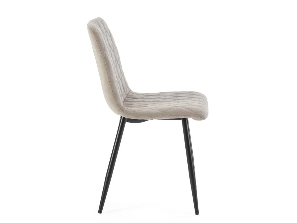 Pack 4 Chaises Abril Recouvertes De Tissu Beige 5 Pack 4 Chaises Abril Recouvertes De Tissu Beige – Image 3