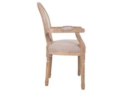 Chaise En Bois Rembourrée 55x46x48/96 Cm -Magasin de meubles de restaurant chaise 10834541