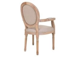 Chaise En Bois Rembourrée 55x46x48/96 Cm -Magasin de meubles de restaurant chaise 10834543