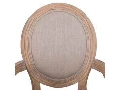 Chaise En Bois Rembourrée 55x46x48/96 Cm -Magasin de meubles de restaurant chaise 10834549