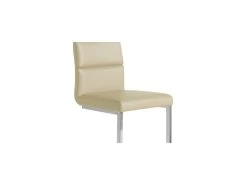 Quatuor De Chaises Eco-cuir Beige - LONI 8 Quatuor De Chaises Eco-cuir Beige - LONI -Magasin de meubles de restaurant chaise 11135985