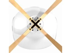 Lot 2 Chaises Scandinaves Coussin Patchwork LAO (Bleu) -Magasin de meubles de restaurant chaise 11226097