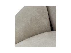 CANDICE - Fauteuil De Table En Tissu Chevrons Coloris Lin, Métal Noir(x2) -Magasin de meubles de restaurant chaise 11575485