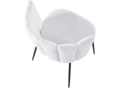 Lot De 4 Chaise De Salle à Manger Rembourrée En Tissu Au Crochet Neige - Longueur 57 X Profondeur 60 X Hauteur 79 Cm 10 Lot De 4 Chaise De Salle à Manger Rembourrée En Tissu Au Crochet Neige - Longueur 57 X Profondeur 60 X Hauteur 79 Cm -Magasin de meubles de restaurant chaise 12073281